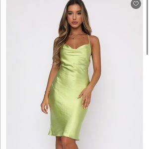 White Fox An Obsession Midi Dress